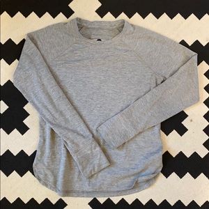 athleta girl long sleeve medium top